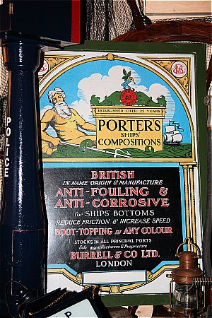 PORTERS SHIP'S ANTIFOULING - click to enlarge